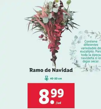 Lidl Ramo de navidad oferta