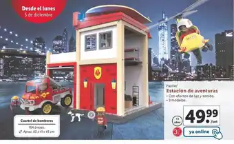 Lidl Playtive estación de aventuras oferta