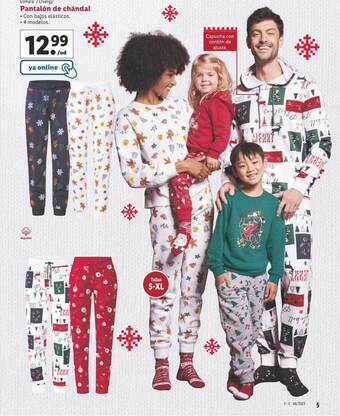 Lidl Esmara livergy pantalón de chándal oferta