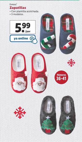 Lidl Esmara zapatillas oferta