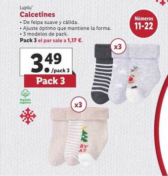 Lidl Lupilu calcetines oferta