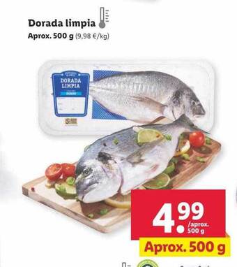 Lidl Dorada limpia oferta