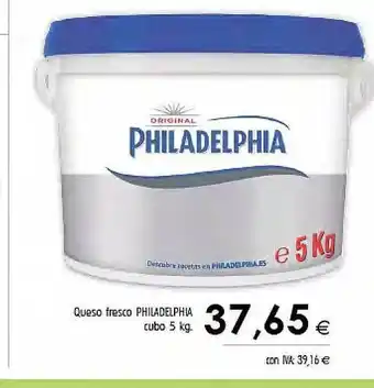 Cash Ifa Queso fresco philadelphia cubo oferta