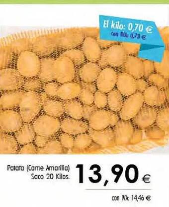 Cash Ifa Patata carne amarilla saco oferta