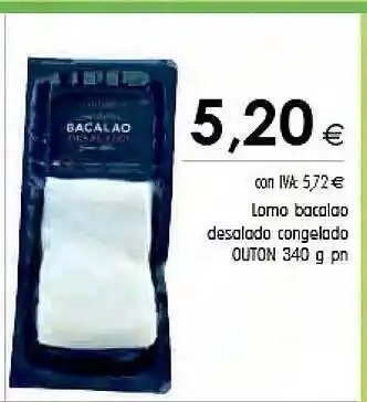 Cash Ifa Lomo bacalao desalado congelado outon oferta