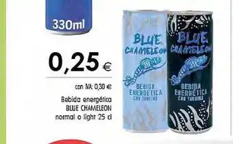 Cash Ifa Bebida energética blue chameleon normal o light oferta