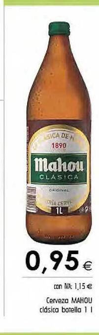 Cash Ifa Cerveza mahou clásica botella oferta