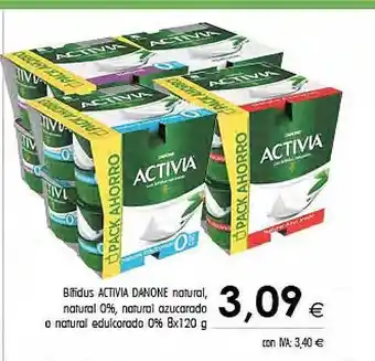 Cash Ifa Bífidus activia danone natural natural 0% natural azucarada o natural edulcarado 0% oferta