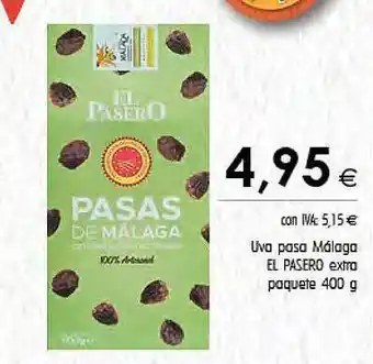 Uva pasa málaga el pasero extra paquee