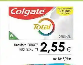 Cash Ifa Dentífrico colgate total 2 oferta