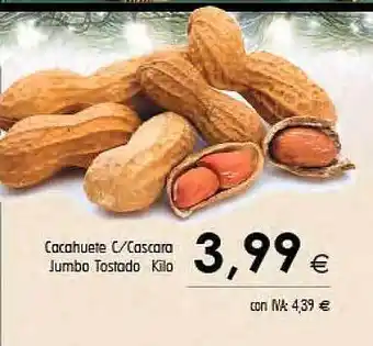 Cash Ifa Cacahuete c-cascara jumbo tostado kilo oferta
