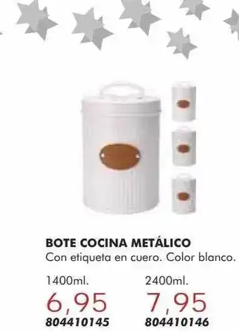 Coinfer Bote cocina metálico oferta