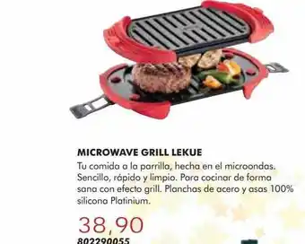 Coinfer Microwave grill lekue oferta