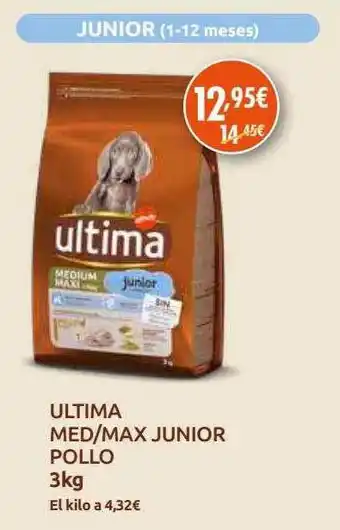 Dialprix Ultima med max junior pollo oferta
