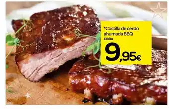 Dialprix Costilla de cerdo ahumada bbq oferta