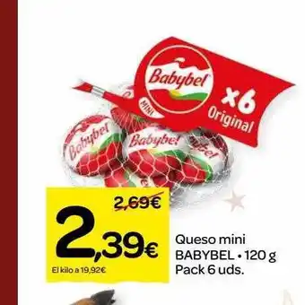 Dialprix Queso mini babybel oferta