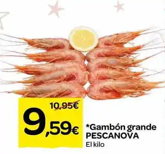 Dialprix Gambón grande pescanova oferta