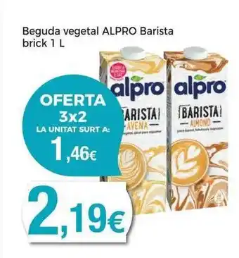 Keisy Beguda vegetal alpro barista brick oferta