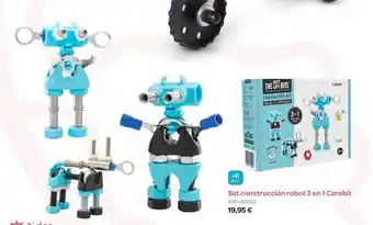 Dideco Set construcción robot 3 en 1 carebit oferta