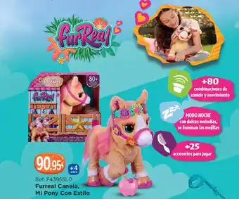 Furreal canela mi pony con estilo