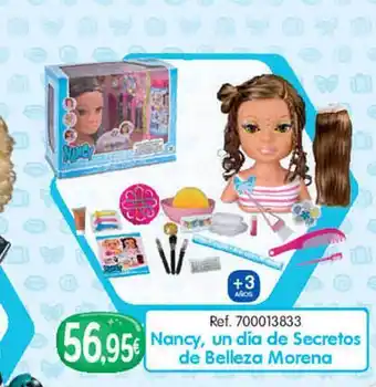 Tió Sam Nancy un día de secretos de belleza morena oferta