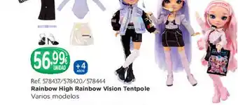 Tió Sam Rainbow high rainbow vision tentpole oferta