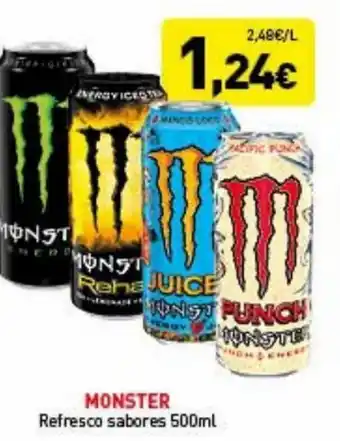 Hiperber Monster Refresco Sabores 500ml oferta