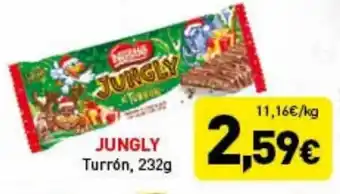 Hiperber Jungly Turrón, 232g oferta