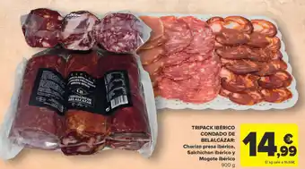 Carrefour Tripack Ibérico Condado de Belalcázar oferta