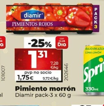 Dia Pimiento Morrón oferta