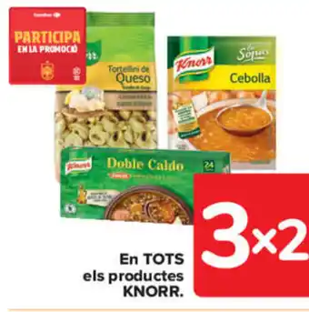Carrefour En Tots els Productes Knorr oferta