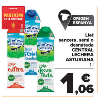 Carrefour Central Lechera Asturiana oferta