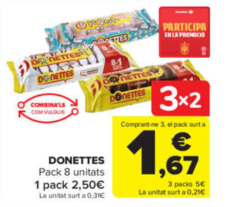 Carrefour Donettes oferta