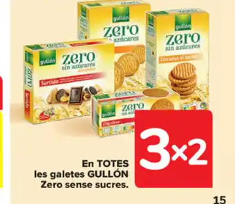 Carrefour En Torres Les Galetes Gullón Zero Sense Sucres oferta