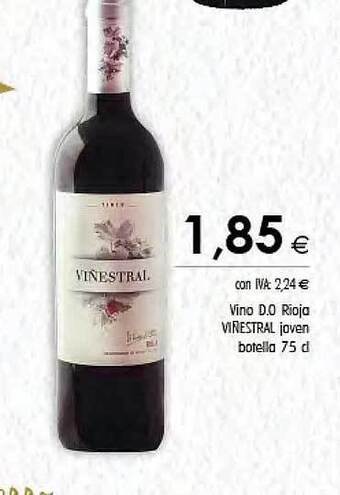 Cash Ifa Vino d.o. rioja viñestral joven oferta
