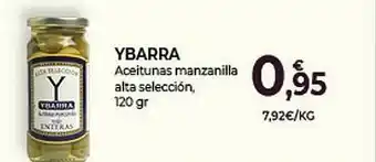 CashDiplo Ybarra aceitunas manzanilla altas selección oferta