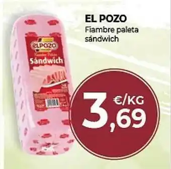 CashDiplo Le pozo fiambre paleta sándwich oferta