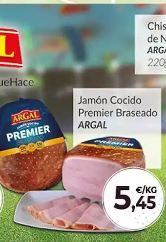 CashDiplo Jamón cocido premier braseado argal oferta