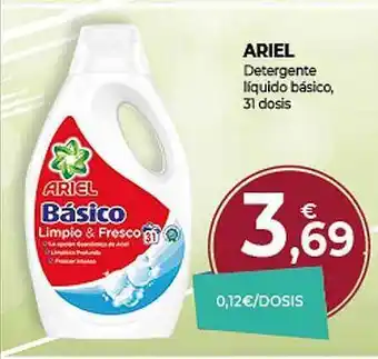 CashDiplo Ariel detergent líquido básico oferta