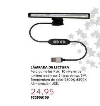 Coinfer Lámpara de lectura oferta