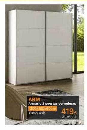Mi Bricolaje Arm armario 2 puertas correderas oferta