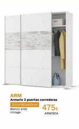 Mi Bricolaje Arm armario 2 puertas correderas oferta