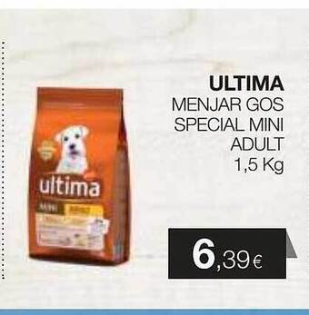 Plusfresc Ultima menjar gos special mini adult oferta