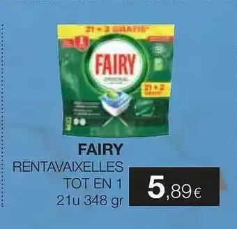 Plusfresc Fairy rentavaixelles tot en 1 oferta