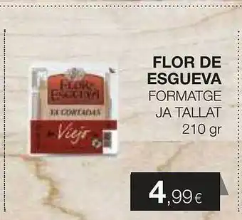 Plusfresc Flor de esgueva formatge ja tallat oferta