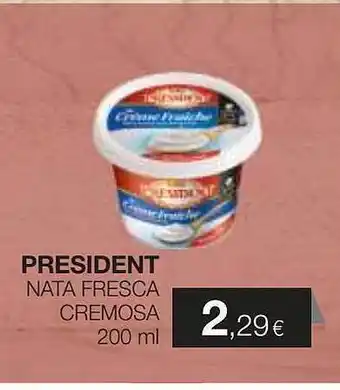 Plusfresc President nata fresca cremosa oferta