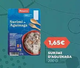 Plusfresc Surimi d'aguinaga oferta