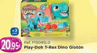 Play-doh t-rex dino glotón