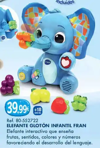 Tió Sam Elefante glotón infantil fran oferta