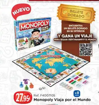 Tió Sam Monopoly viaja por el mundo oferta